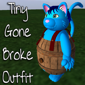 Second Life Marketplace - Tiny Gone Broke Outfit